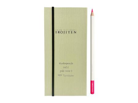 TOMBOW Crayons de couleur IROJITEN 'Volume 1', set de 10