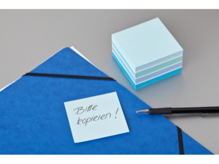 Post-it Bloc-note cube, 76 x 76 mm, assorti Light Relax