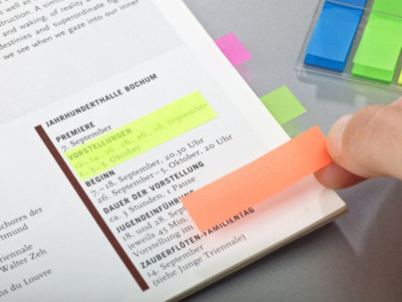 Post-it Marque-pages Index, 11,9 x 43,2 mm, 5 couleurs