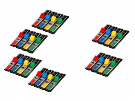 Post-it Marque-page Index mini, 11,9 x 43,2 mm, 4 couleurs