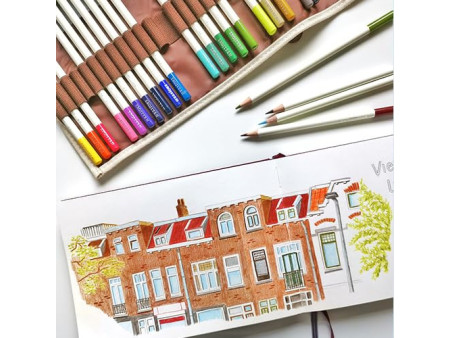 TOMBOW Crayons de couleur IROJITEN 'Volume 1', set de 10