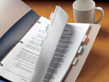 Post-it Marque-pages Index Strong, 25,4 x 38 mm