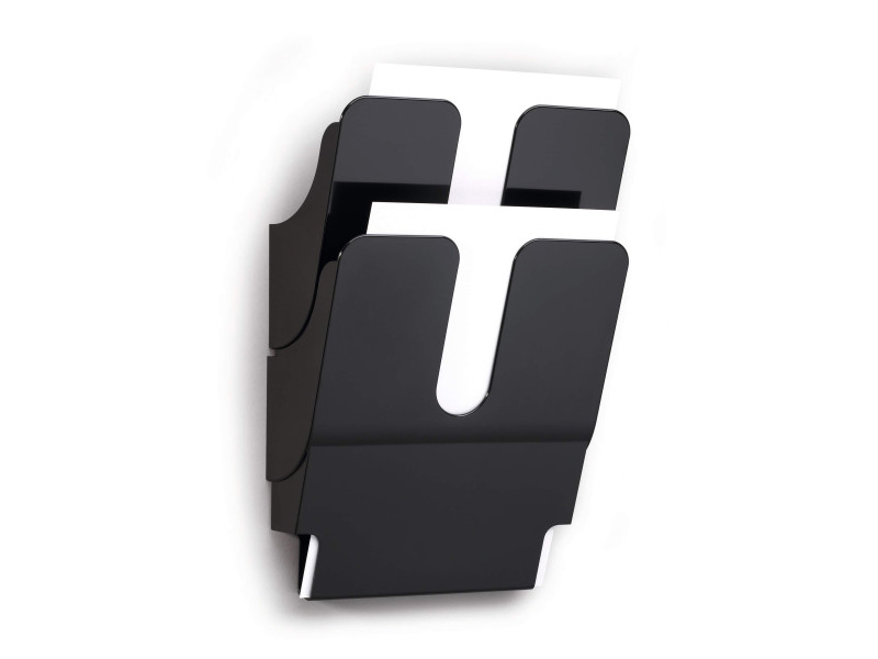 DURABLE Set de porte-brochures mural 'FLEXIPLUS 2', A4
