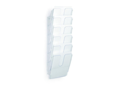 DURABLE Set de porte-brochures mural 'FLEXIPLUS 6', A4