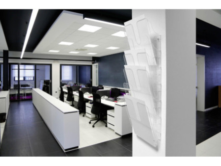 DURABLE Set de porte-brochures mural 'FLEXIPLUS 6', A4
