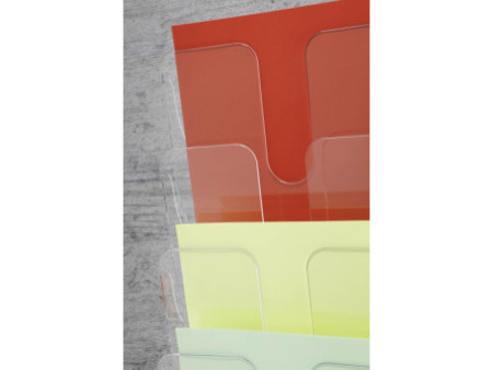 DURABLE Set de porte-brochures mural 'FLEXIPLUS 6', A4