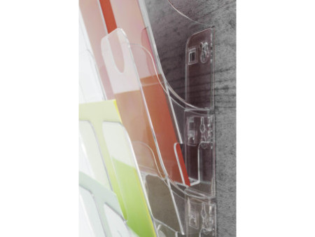 DURABLE Set de porte-brochures mural 'FLEXIPLUS 6', A4