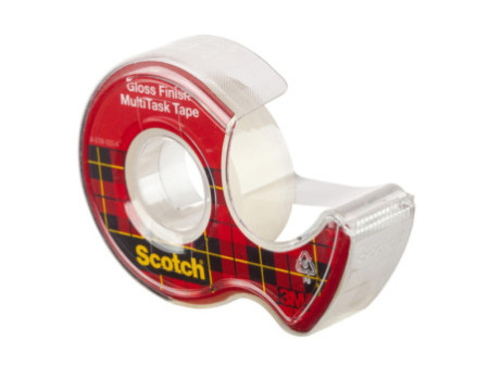 Scotch Ruban adhésif Crystal Clear 600, pack Caddy