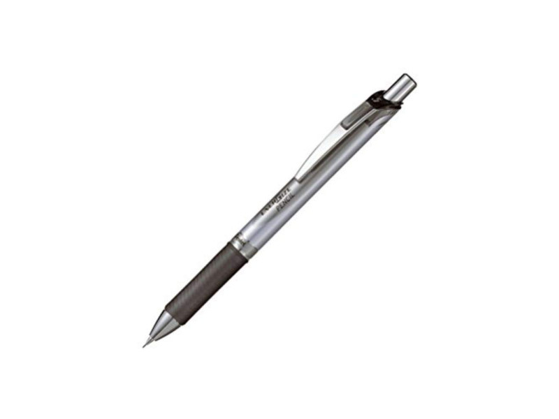 Pentel Porte-mines ENERGIZE PL75, argent / noir