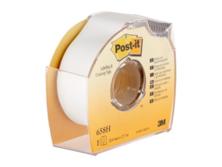 Post-it Ruban de masquage et de marquage, 25,4 mm x 17,7 m