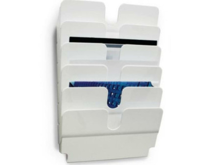 DURABLE Set de porte-brochures mural 'FLEXIPLUS 6', A4