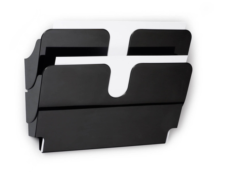 DURABLE Set de porte-brochures mural 'FLEXIPLUS 2', A4