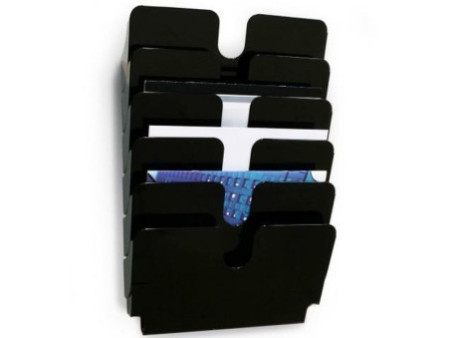 DURABLE Set de porte-brochures mural 'FLEXIPLUS 6', A4