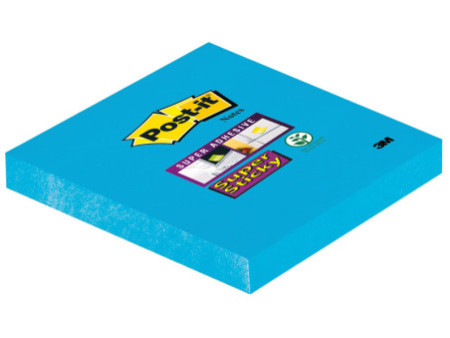 Post-it Bloc-note adhésif Super Sticky Notes, 76 x 76 mm