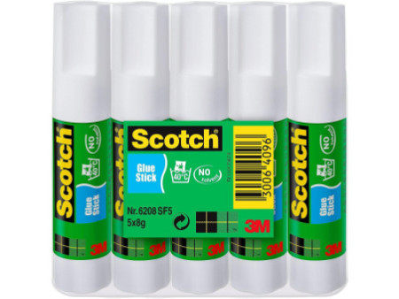 3M Scotch Bâton de colle standard, contenu: 8 g