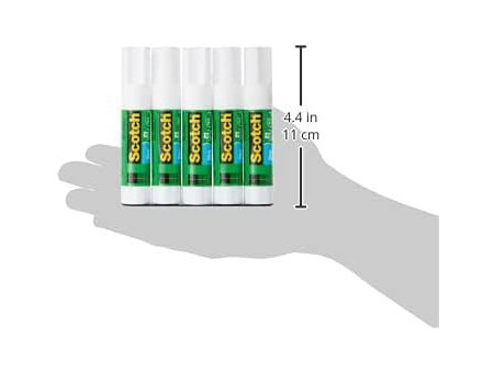 3M Scotch Bâton de colle standard, contenu: 8 g