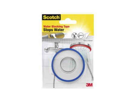 Scotch Ruban isolant 4702, 12 mm x 12 m, blanc