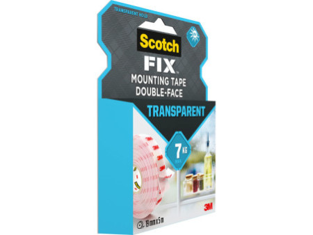 3M Ruban adhésif de fixation Scotch-Fix transparent