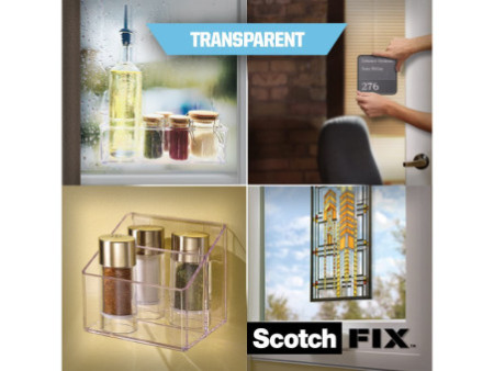 3M Ruban adhésif de fixation Scotch-Fix transparent