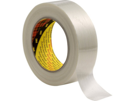 Scotch Ruban adhésif armé 8956, 25 mm x 50 m, transparent