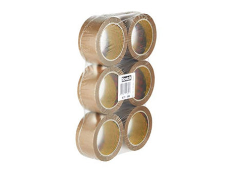 3M Scotch Ruban adhésif d'emballage 371, 50 mm x 66 m