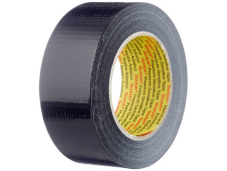 3M Scotch Ruban adhésif en toile 2903, 48 mm x 50 m, noir