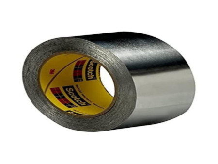 3M Ruban adhésif métallique 431, 12 mm x 55 m, argent