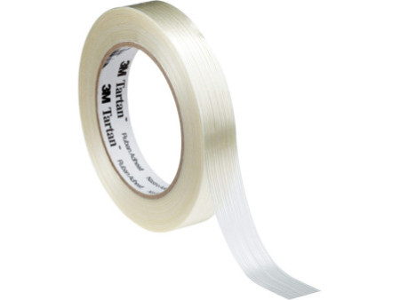Tartan Ruban adhésif armé 8953, 25 mm x 50 m, transparent