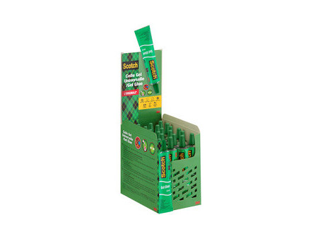 Scotch Colle Gel universelle 'L'Originale', 30 ml,présentoir