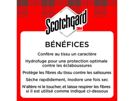 3M Scotchgard Imperméabilisant pour tissu, spray de 400 ml