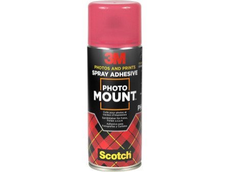 3M Scotch Colle spray PHOTO MOUNT, permanent, 400 ml