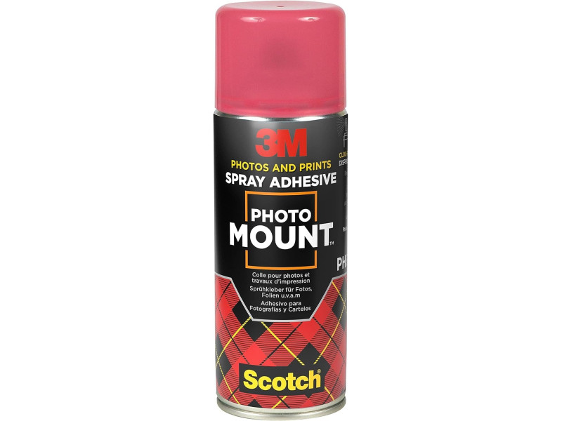 3M Scotch Colle spray PHOTO MOUNT, permanent, 400 ml