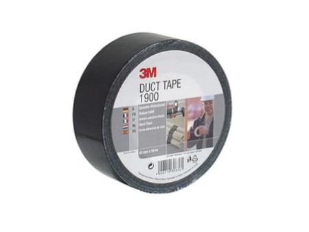 3M Economy Ruban adhésif toilé 1900, 50 mm x 50 m, noir