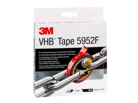 3M VHB Ruban adhésif de haute performance 5952F, 19 mm x 3 m