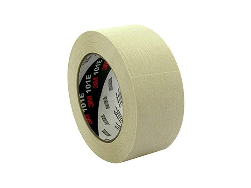 3M Ruban adhésif crêpé 101E, 24 mm x 50 m, papier, beige