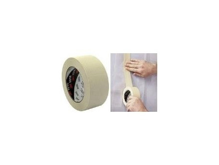 3M Ruban adhésif crêpé 101E, 48 mm x 50 m, papier, beige
