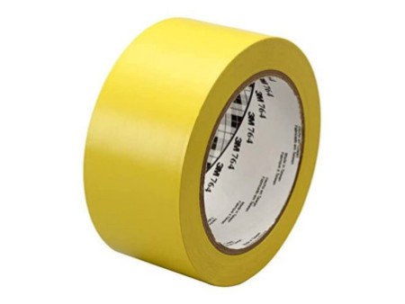 3M Ruban adhésif PVC souple 764i, 50,8 mm x 33 m, jaune