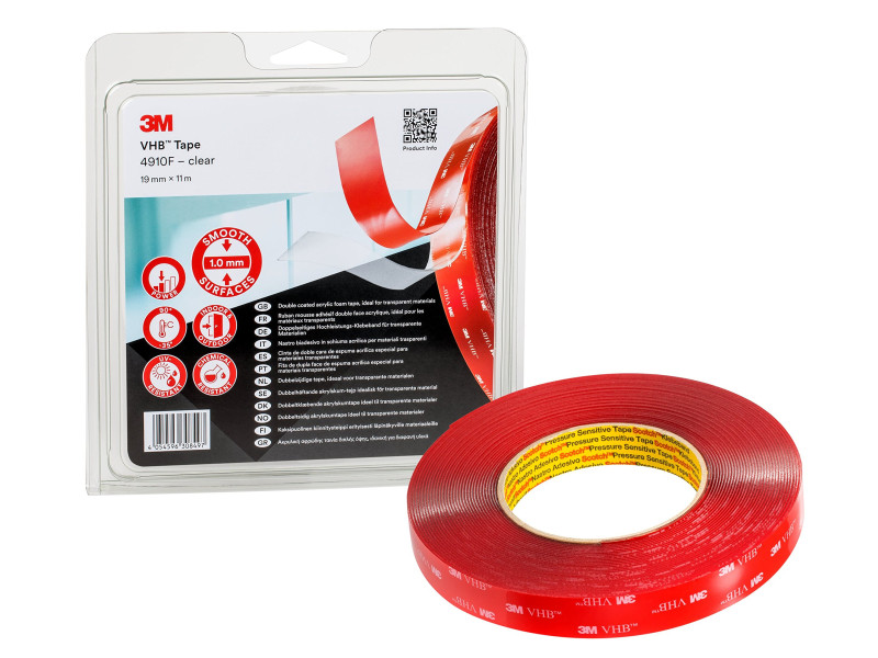 3M VHB Ruban adhésif de haute performance 4910F, 19 mmx11m