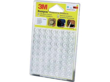 3M Bumpon Pastilles anti-bruit/anti-glisse, rond, 12,7 mm