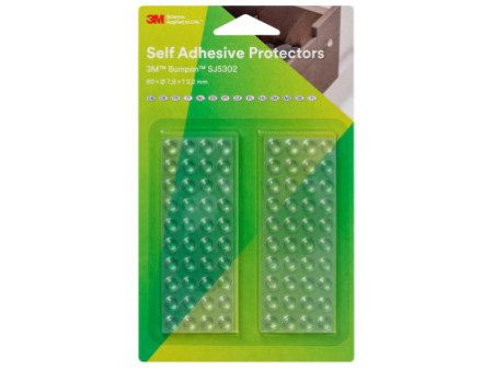 3M Bumpon Pastilles anti-bruit/anti-glisse, rond, 7,9 mm