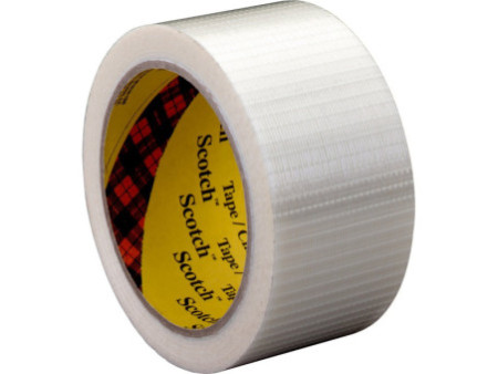 Scotch Ruban adhésif armé de cerclage 8959, 50 mm x 50 m