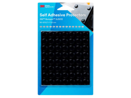 3M Bumpon Pastilles anti-bruit/anti-glisse, rond, 12,7 mm