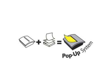 Post-it Distributeur Z-Notes 'Chat', équipé, blanc