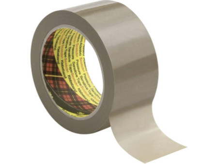 3M Scotch Ruban adhésif d'emballage 6890, 50mm x 66m, marron