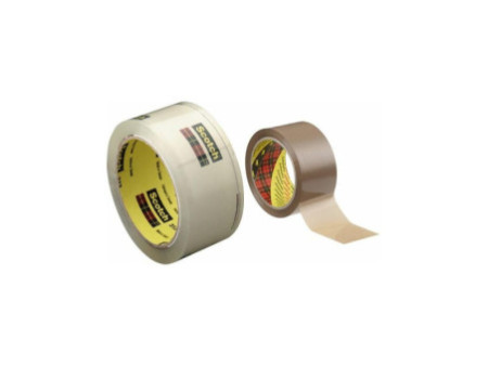 3M Scotch Ruban adhésif d'emballage 313, PP, 50 mm x 66 m