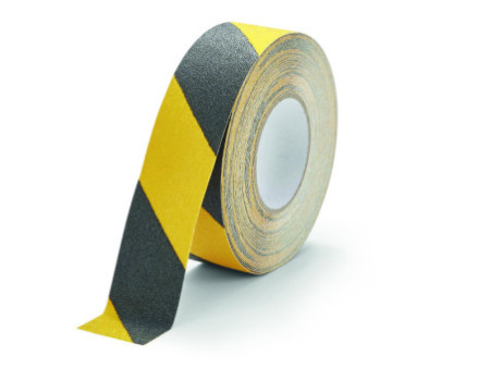 DURABLE Bande antidérapante DURALINE GRIP, 50 mm, noir/jaune