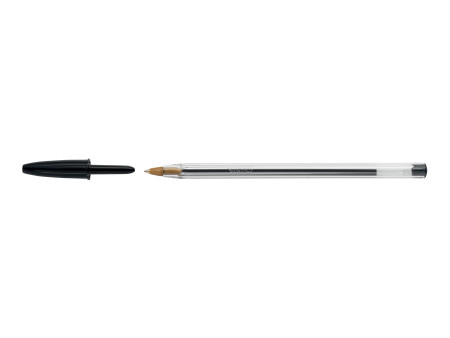 BIC Stylo à bille Cristal Original, noir