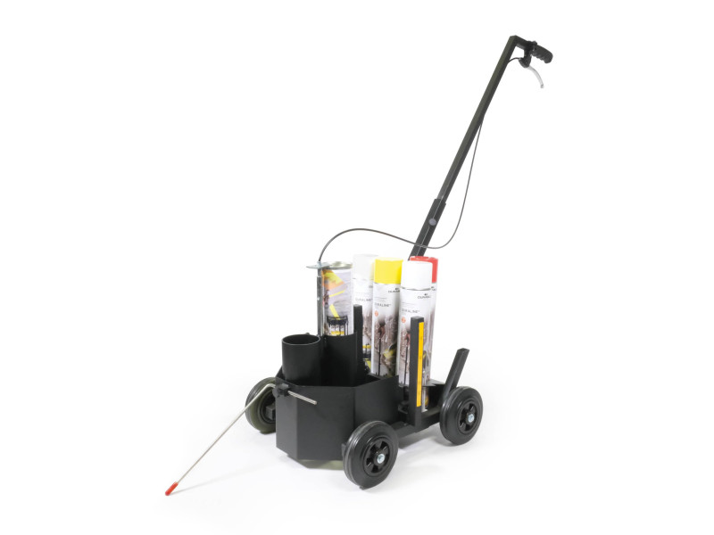 DURABLE Chariot de marquage au sol DURALINE EasyTrack, noir
