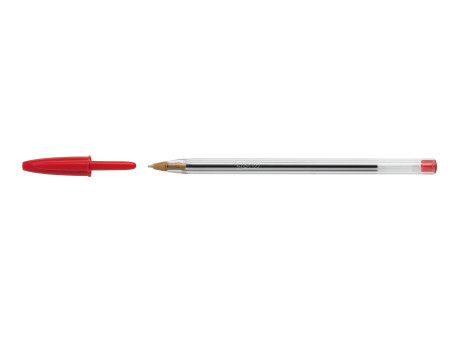 BIC Stylo à bille Cristal Original, rouge