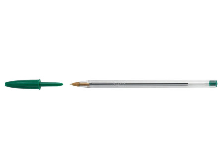 BIC Stylo à bille Cristal Original, vert
